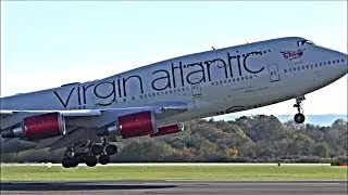 Planes at Manchester Airport, MAN - Runway Visitors Park | 31/10/18