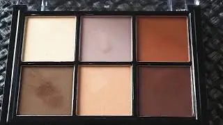 Матовая осенняя палетка Nyx Lid Lingerie Shadow Palette