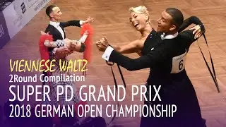 WDSF Super PD Grand Prix = Венский Вальс = Открытый Чемпионат Германии2018 = 1/8 финала
