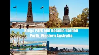 Kings Park Perth | Best City Views in Western Australia 4K
