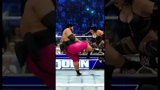 🔥 Yokozuna vs Rhea Ripley | Brutal WWE 2K25 Showdown 💥 #WWE2K25 #Shorts