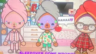 SLEEPOVER (GONE WRONG) #tocaboca  #thecarterfamliy #plsgoviral #video #slay