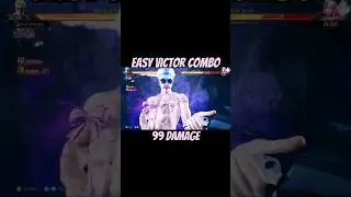 Easy high damage no wall Victor combo. #tekken8 #tekken8gameplay #fightinggamecommunity #combos #fgc