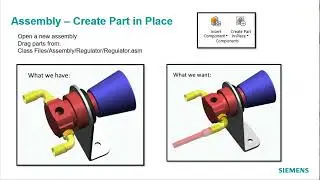 Solid Edge Lesson: Assembly - Create Part In Place