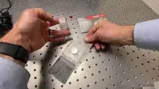Optics lab mirror cleaning