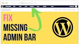 WordPress Admin Bar Not Showing? Here's Why and What to Do!