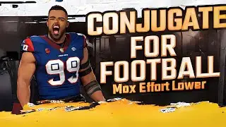 Conjugate Method for Football Players: Max Effort Lower