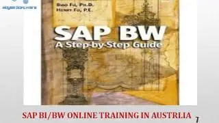 SAP BI/BW ONLINE TRAINING AND CERTIFICATION