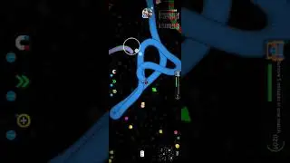 Blue worm hunt snake gameplay #short #snakegame #trending #pasttime #wormhunt