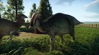 Prehistoric Kingdom ep#25. Parasaurolophus Cyrtocristatus Enclosure!