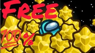 😱Free STARS ⭐ in among us! @Innersloth gives all pets and cosmic cubes for free!