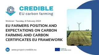 Credible: EU farmers position and expectations on carbon farming