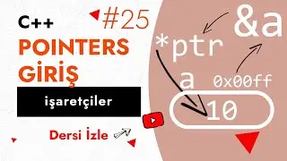 Pointers (İşaretçiler) | Temel C++ Ders #25
