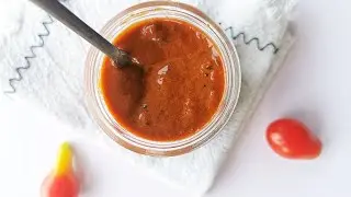 How to make easy Raw Vegan Ketchup at home with just a few ingredients