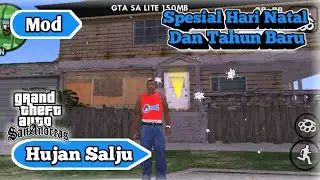 MOD HUJAN SALJU ❄️ GTA SA ANDROID - TUTORIAL