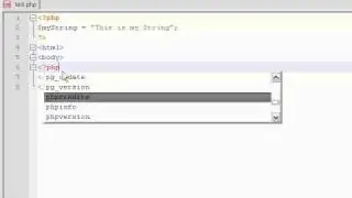 PHP Tutorial Video 5: Variables, Assignment Operators, and Concatenation Operators.