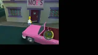 The Simpsons Hit & Run fully connected map mod ( PC Gameplay HD )
