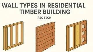 Part 3: Wall types in Residential Timber Buildings.      #buildings#construction#design#walls