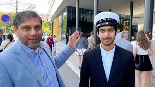 Studenten 2020 Ceremony for Syed ALI Mushabbar Sadiq @  Stockholm Science and Innovation School