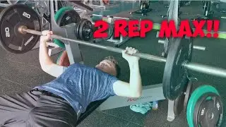 60KG Bench Press for 2 Reps, 78KG bodyweight