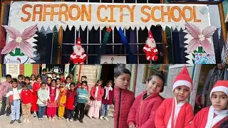 #christmas #day #celibration #saffroncity #school #schoolactivities #2025 #enjoyment 