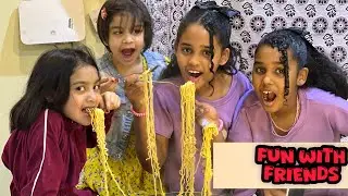 indome noddles challenge  🇸🇦😂 | Kids Cooking Fun! Riyadh | Saudi friends 