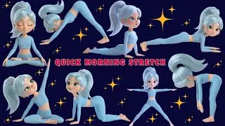 Quick Morning Stretch | Start Your Day Right | Yoga for Children