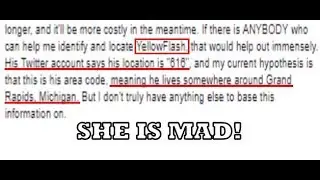 MarzGurl DOXING YellowFlash! Creator of KickVic Taking LEGAL Action