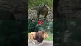 T-rex VS Strong modern animals #shorts #whoisstrongest