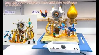 Lego 71477 Sandman's Tower MILS plate modification