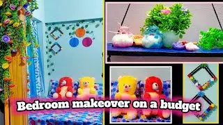 Bedroom makeover on a budget| Indian small bedroom makeover