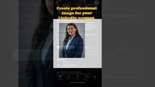 How to Create Professional image for Linkedin Profile using AI   #ai