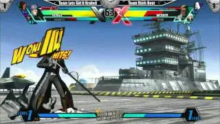 Battle Of Kings: Round 1 - UMVC3 - GRAND FINALS - Team Lets Get It Kraken vs Team Rush Hour