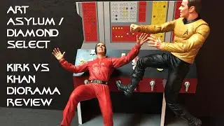 Art Asylum - Diamond Select:  Kirk VS Khan diorama review