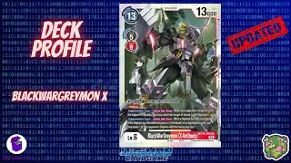 Deck profile BlackWarGreymon X | BT16