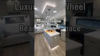 Huge rear office space in this luxury Brinkley Model Z 3515 🔥 #brinkleyrv #camper #fulltimerv #rv