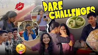 Dare challenges❤️😁😂 || smiley keerthi 
