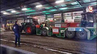 Fendt 930 Jeroen Peppelenbos Indoor Tractorpulling Etten-Leur 11 ton landbouw finale