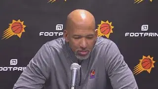 Monty Williams Postgame Interview | Phoenix Suns lose to Atlanta Hawks 107-116