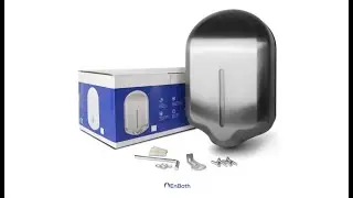 EnBath Automatic Soap Dispenser - Touchless Wall Mounted Dispenser for Commercial & Home Bathroom