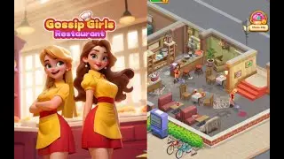 Gossip Girls Restaurant-Merge | Level 1 - 3  Part 1  #merge