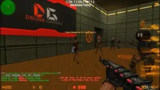 Countre Strike : Zombie Escape Mod - ze_doom_level1_v2 on Dark Professional
