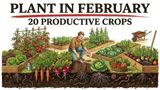 20 Most Productive Crops You Must Plant in February Before Spring