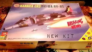 Airfix 1/24 harrier GR3 review
