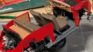 Live scale modelling; creating a Red Baron VW Beetle. Join me at the bench!