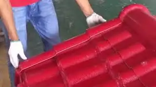 Gongli Building Materials--ASA Synthetic Resin Tiles Installation Process