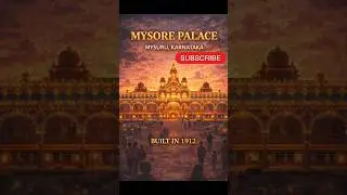 Mysore Palace Facts 😱 | Karnataka Royal Palace | Ghibli Style #Shorts #explore