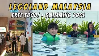 What to eat inside Legoland Hotel Free Breakfast? l Taking a dip in the Pool l Bricks Restaurant