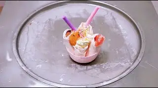 Ice Cream Rolls |&nbsp;How to Fried Ice Cream with Grapefruit | 西柚炒冰激凌