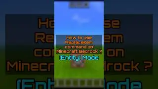 How to use Replaceitem command on Minecraft - Part 1